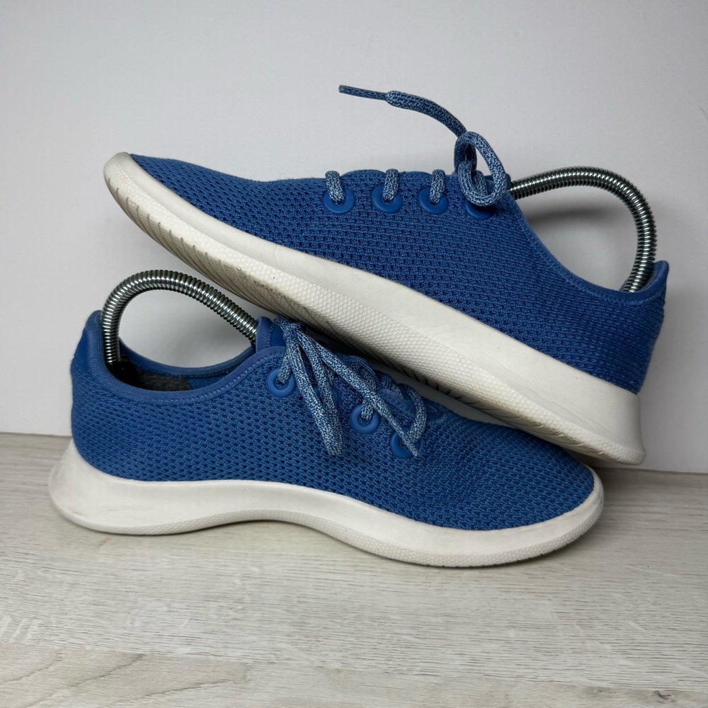 Allbirds Tree Runners TR Running Shoes Blue Women’s Size 8 - Picture 6 of 7